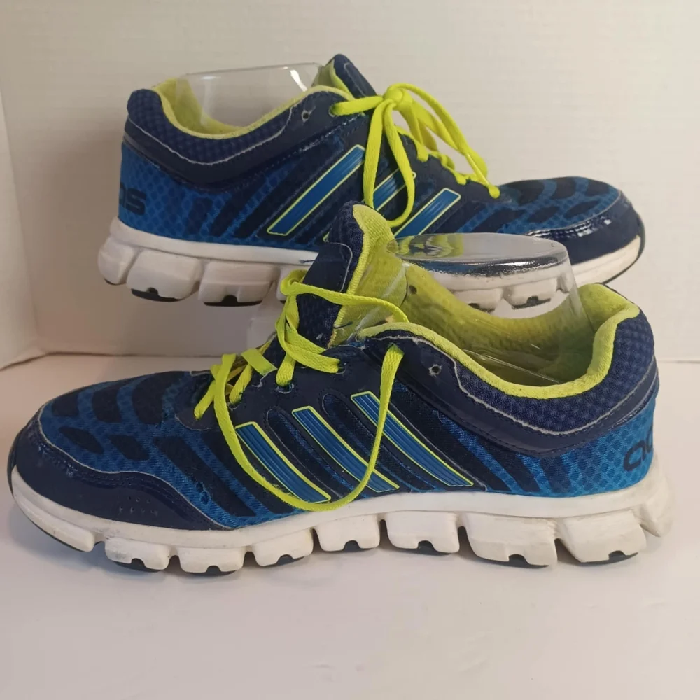 Adidas Climacool G66657 Men's‎ 8.5 Blue & Yellow Sneaker Running Shoes Sports